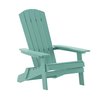 Flash Furniture All-Weather Folding Adirondack Chair in Sea Foam JJ-C14505-SFM-GG